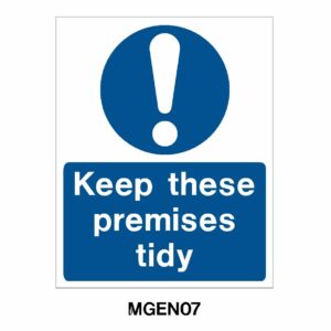Keep Premises Tidy
