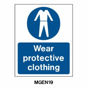 Wear Protective Clothing