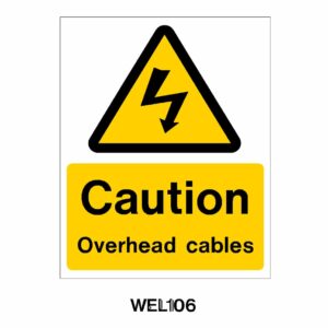 Caution O/H Cables