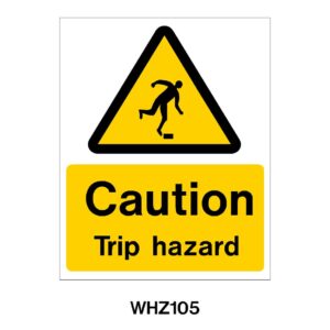 Hazard Caution Trip Hazard