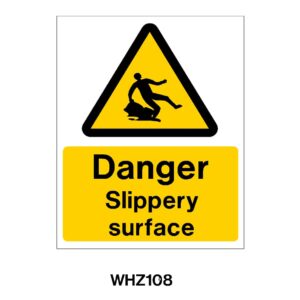 Hazard Danger Slippery Surface
