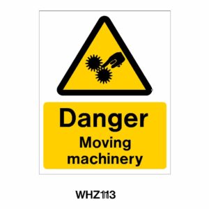 Hazard Danger Moving Machinery